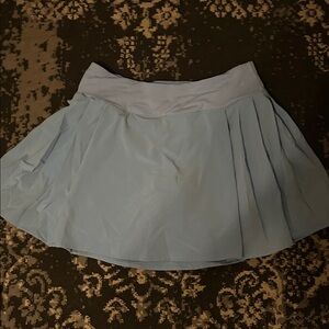 Lululemon Athletica Light Blue Skater Skirt